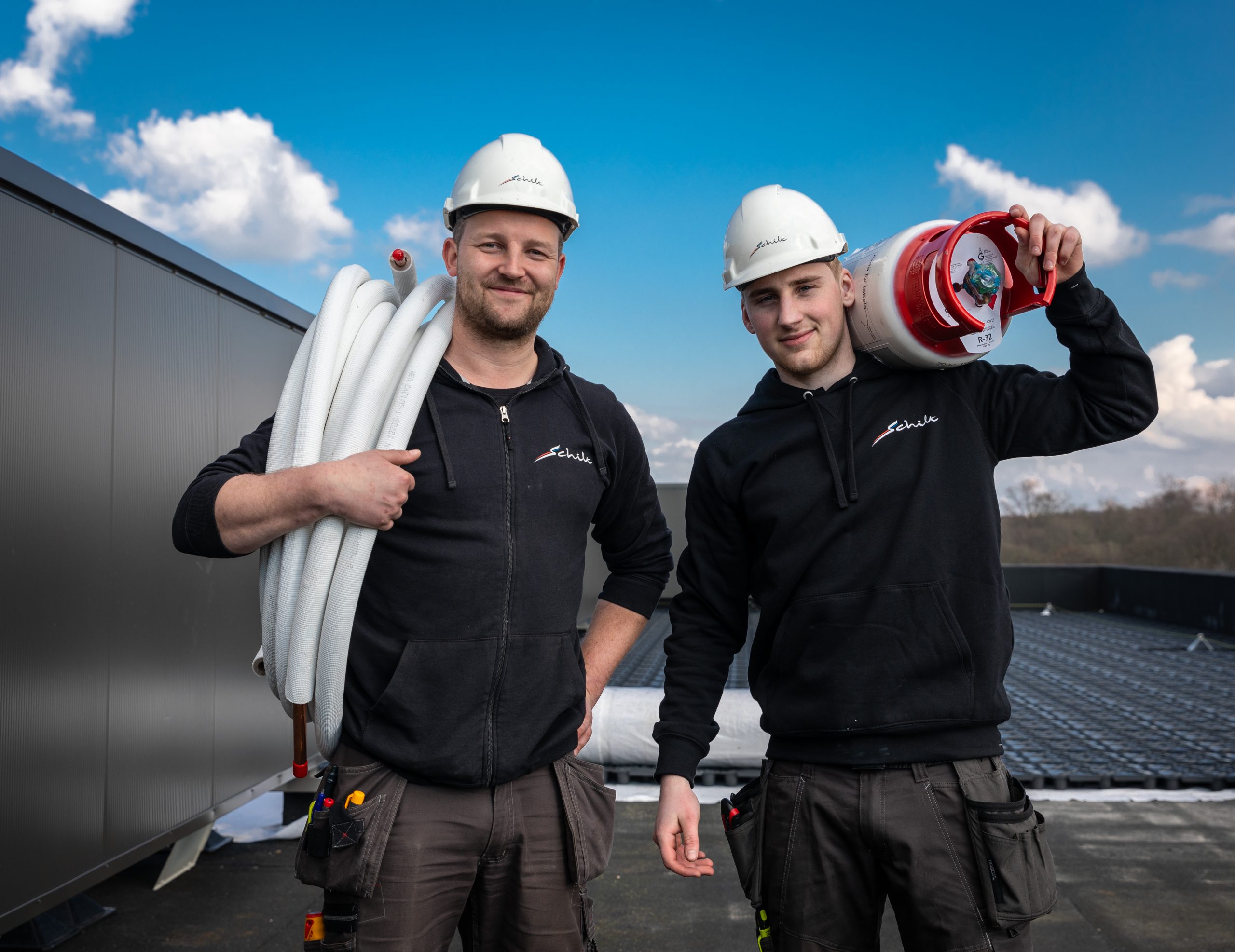 Schilt Bedrijven twee medewerkers